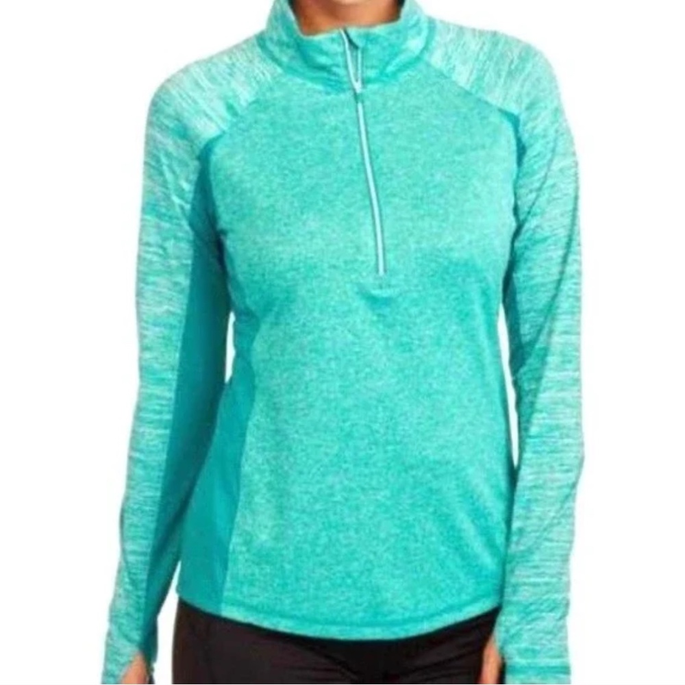 Danskin women's quarter zip top